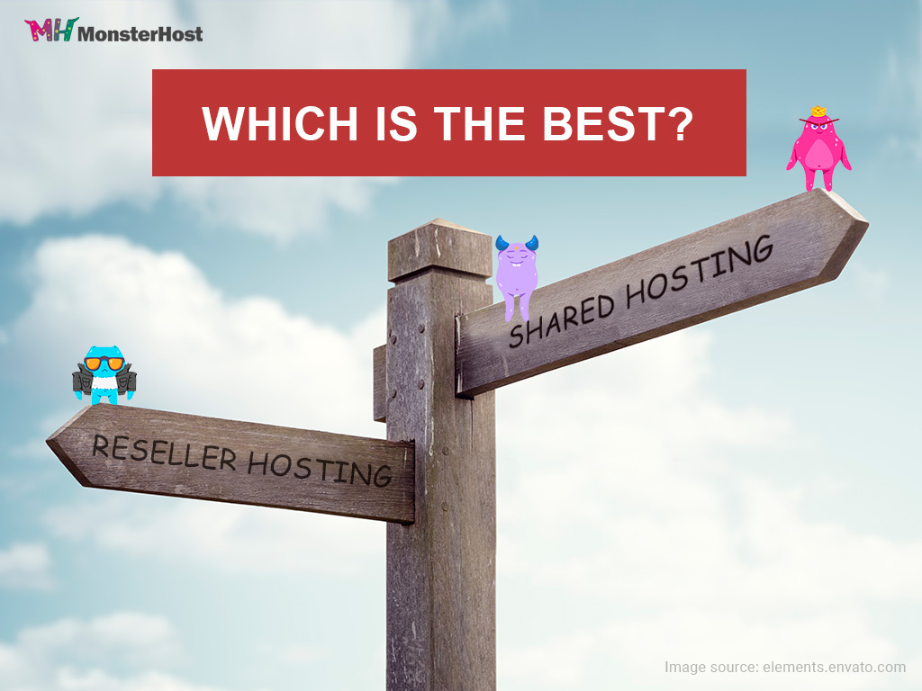 Shared And Reseller Web Hosting Key Differences Monsterhost Images, Photos, Reviews