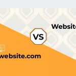 Yourwebsite vs Web site graphics