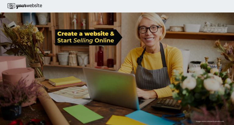 Create a Website and Sell online