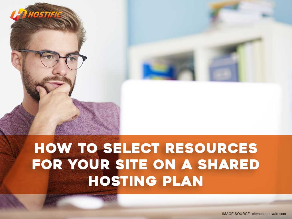 resources for shared hosting plan