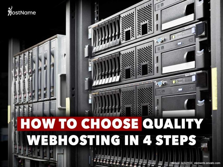 How to choose quality webhosting