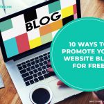 ways to promote website blog