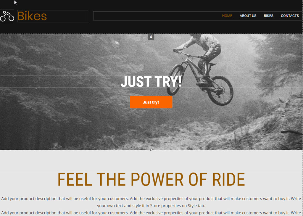 biking website