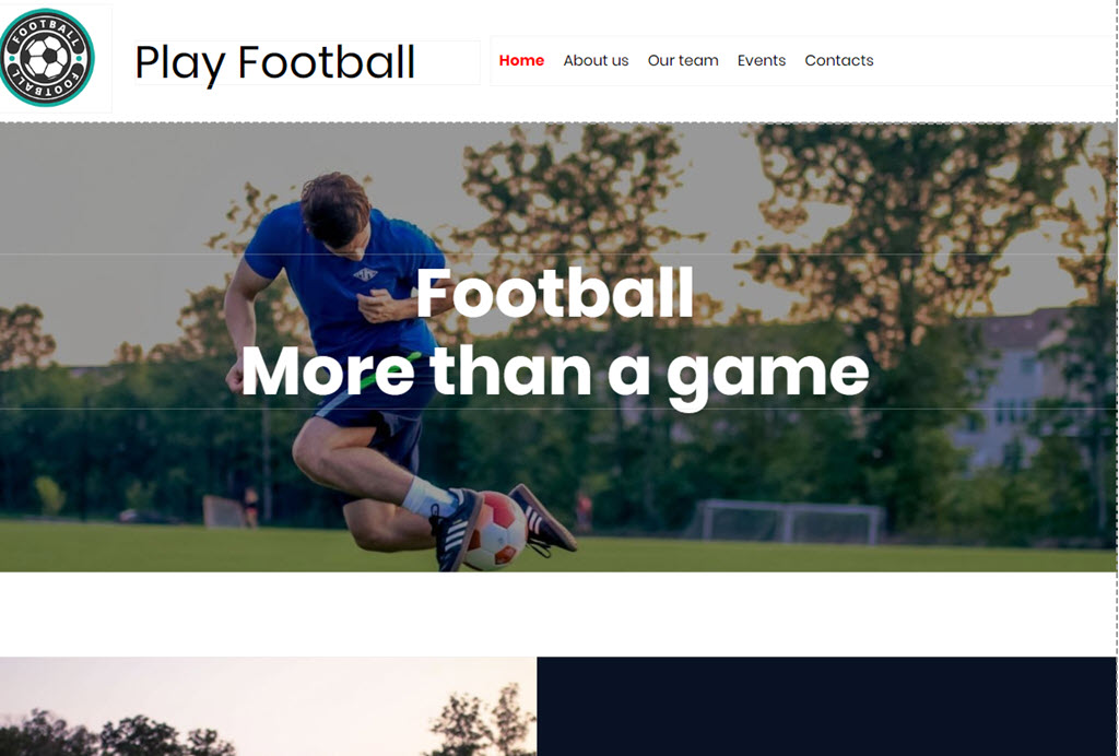 football website