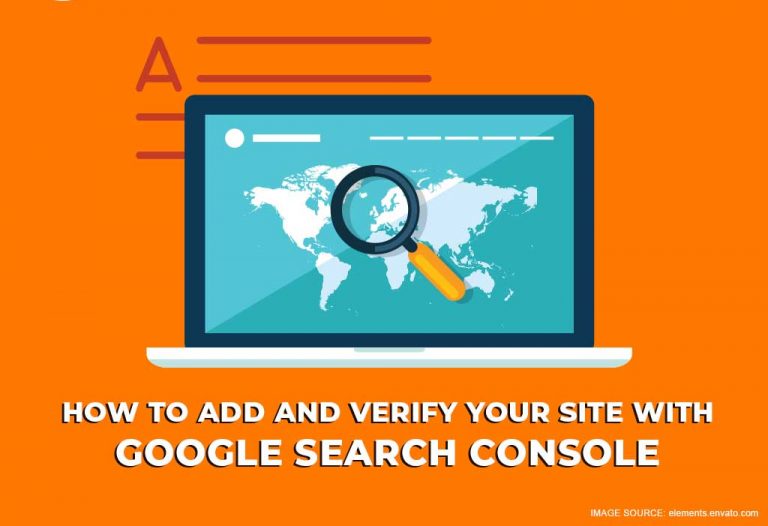 verify your site with google search console