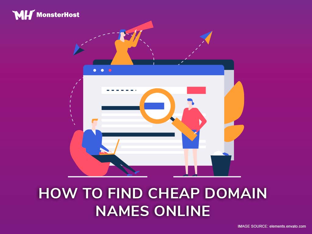 How To Find The Cheapest Domains Names - Monsterhost