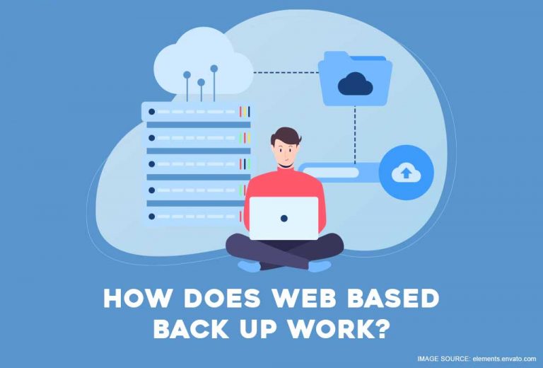 Web-based backup