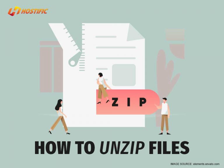unzip files