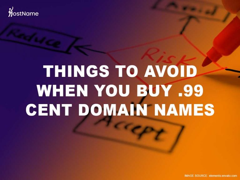 .99 cent domain names