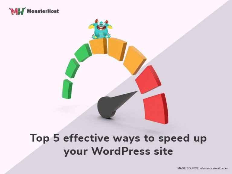 monsterhost effective ways to speed up your wordpress site
