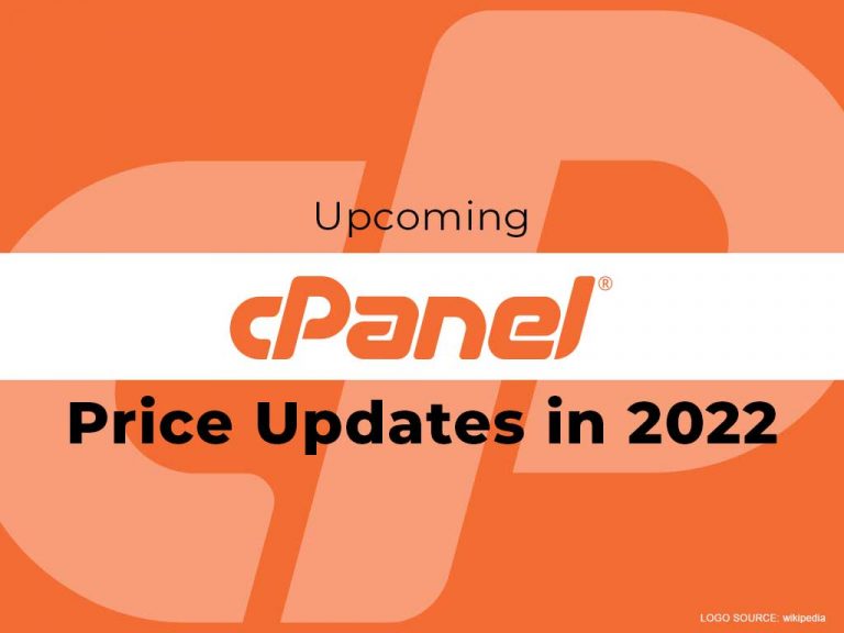 upcoming cpanel price updates in 2022